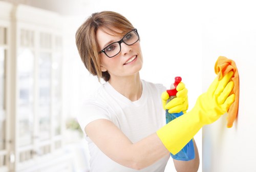 Domestic cleaning in Ilford for a tidy living room