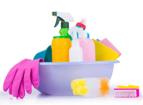 Cleaning glass and surfaces after building work in Ilford