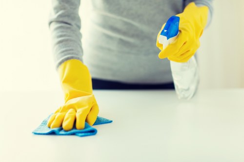 Structured complaint procedure for a cleaning service