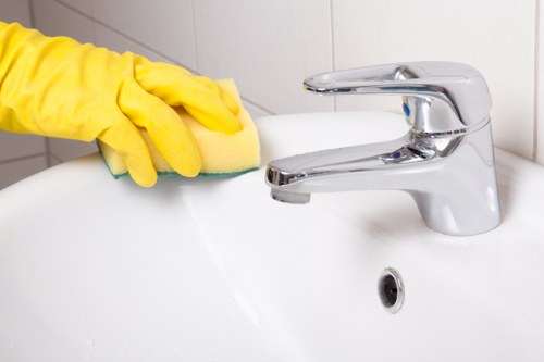 Professional cleaning team maintaining an office in Ilford