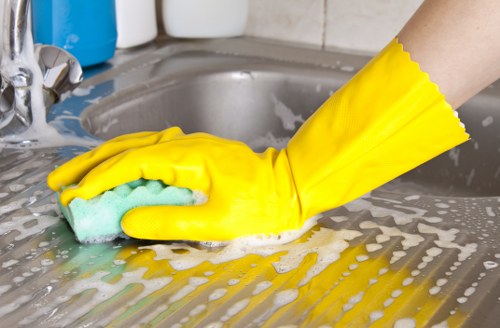 Workplace floor and desk cleaning service in Ilford