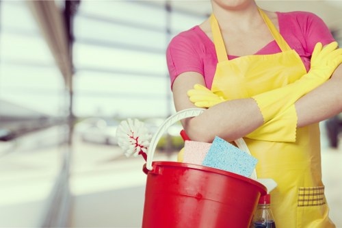 Post-construction dust removal in an Ilford property